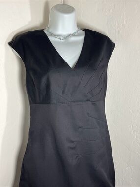Ted Baker Black V-Neck Midi Dress